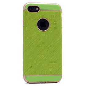 Zore 9295 Apple Iphone 7 Plus Çizgili Sude Yeşil Silikon Cep Telefonu Kılıf
