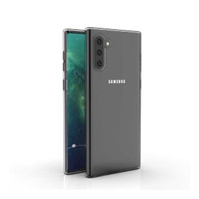 Zore 9717 Galaxy Note 10 Süper Renksiz Silikon Cep Telefonu Kılıf