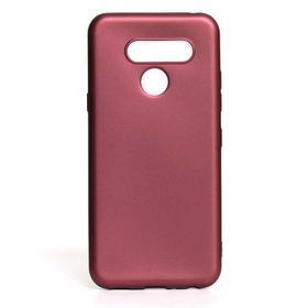 Zore 9772 LG Q60 Premier Mürdüm Silikon Cep Telefonu Kılıf