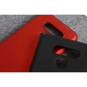 Zore 9772 LG Q60 Premier Mürdüm Silikon Cep Telefonu Kılıf