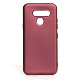 Zore 9772 LG Q60 Premier Mürdüm Silikon Cep Telefonu Kılıf