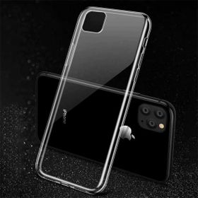 Zore 9923 Apple Iphone 11 Pro Max Süper Renksiz Silikon Cep Telefonu Kılıf