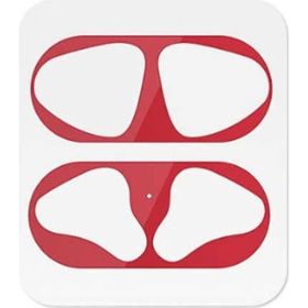 Zore Airpod Kırmızı Kir Önleyici Sticker