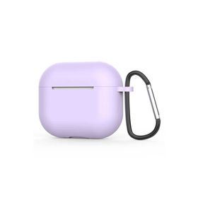 Zore Apple Airpods 3. Nesil Lila Uyumlu Standart Silikon Kılıf