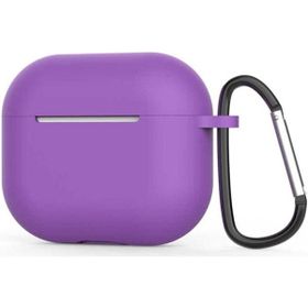 Zore Apple Airpods 3. Nesil Mor Uyumlu Standart Silikon Kılıf
