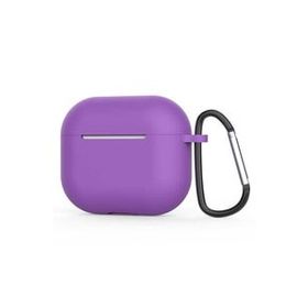 Zore Apple Airpods 3. Nesil Mor Uyumlu Standart Silikon Kılıf