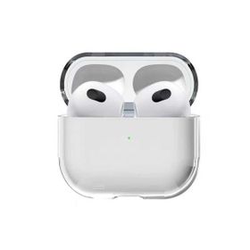 Zore Apple Airpods 3. Nesil Şeffaf Sert Kristal Airbag 14 Kılıf