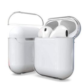 Zore Apple Airpods 3. Nesil Şeffaf Sert Kristal Airbag 14 Kılıf