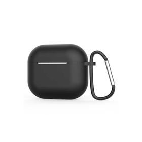 Zore Apple Airpods 3. Nesil Siyah Uyumlu Standart Silikon Kılıf