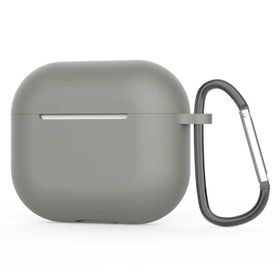 Zore Apple Airpods 3. Nesil Uyumlu Airbag 28 Gri Silikon Kılıf