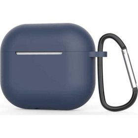Zore Apple Airpods 3. Nesil Uyumlu Airbag 28 Lacivert Silikon Kılıf