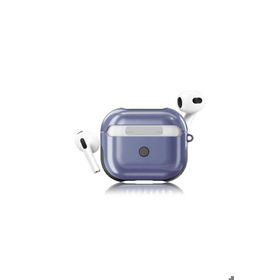 Zore Apple Airpods 3. Nesil Uyumlu Mavi Shockproof Silikon Kılıf