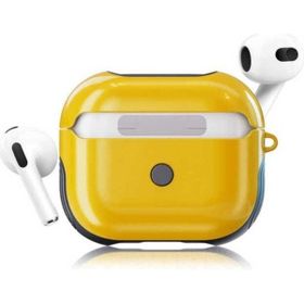 Zore Apple Airpods 3. Nesil Uyumlu Sarı Shockproof Silikon Kılıf