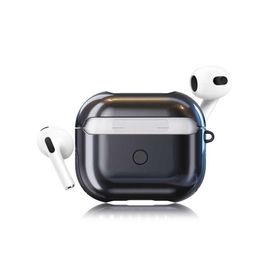 Zore Apple Airpods 3. Nesil Uyumlu Siyah Shockproof Silikon Kılıf