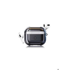 Zore Apple Airpods 3. Nesil Uyumlu Siyah Shockproof Silikon Kılıf