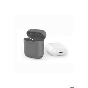 Zore Apple Airpods Gri Uyumlu Standart Silikon Kılıf