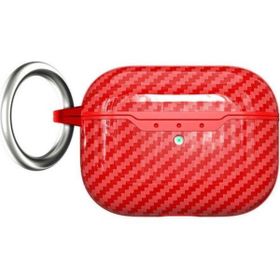 Zore Apple Airpods Pro 2 Uyumlu Airbag 04 Silikon Kırmızı Kılıf