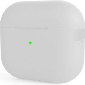 Zore Apple Airpods Pro 2 Uyumlu Beyaz Standart Silikon Kılıf
