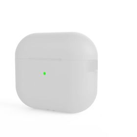 Zore Apple Airpods Pro 2 Uyumlu Beyaz Standart Silikon Kılıf