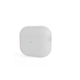 Zore Apple Airpods Pro 2 Uyumlu Beyaz Standart Silikon Kılıf