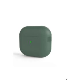 Zore Apple Airpods Pro 2 Uyumlu Koyu Yeşil Standart Silikon Kılıf