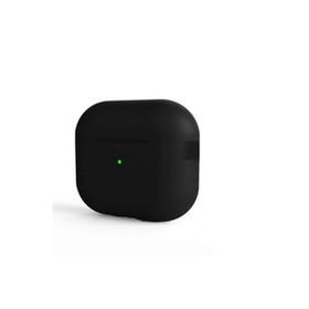 Zore Apple Airpods Pro 2 Uyumlu Siyah Standart Silikon Kılıf