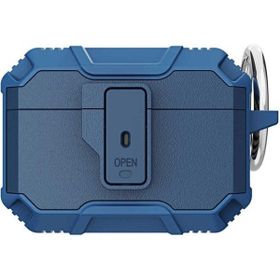 Zore Apple Airpods Pro Uyumlu Airbag Lacivert 27 Silikon Kılıf