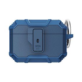 Zore Apple Airpods Pro Uyumlu Airbag Lacivert 27 Silikon Kılıf
