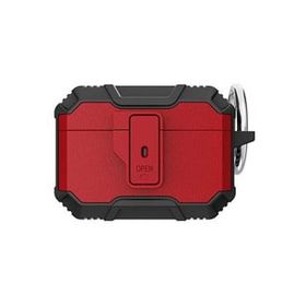 Zore Apple Airpods Pro Uyumlu Airbag Siyah Kırmızı 27 Silikon Kılıf