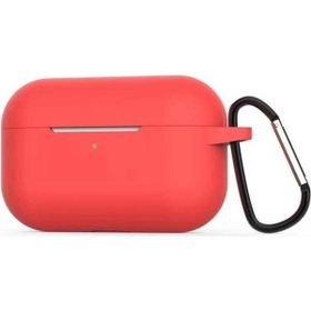 Zore Apple Airpods Pro Uyumlu Kırmızı Airbag Silikon Kılıf