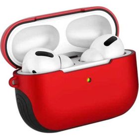 Zore Apple Airpods Pro Uyumlu Kırmızı Zore Shockproof Silikon Kılıf
