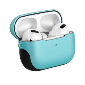 Zore Apple Airpods Pro Uyumlu Turkuaz Zore Shockproof Silikon Kılıf