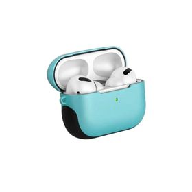 Zore Apple Airpods Pro Uyumlu Turkuaz Zore Shockproof Silikon Kılıf