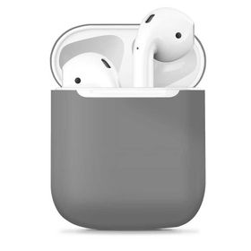 Zore Apple Airpods Uyumlu Airbag 13 Silikon Gri Kılıf