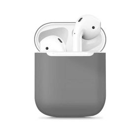 Zore Apple Airpods Uyumlu Airbag 13 Silikon Gri Kılıf