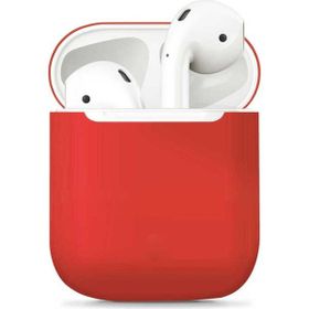 Zore Apple Airpods Uyumlu Airbag 13 Silikon Kırmızı Kılıf