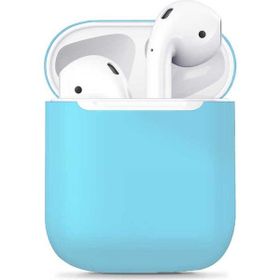 Zore Apple Airpods Uyumlu Airbag 13 Silikon Mavi Kılıf