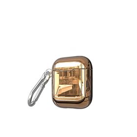 Zore Apple Airpods Uyumlu Gold Airbag 08 Silikon Kılıf