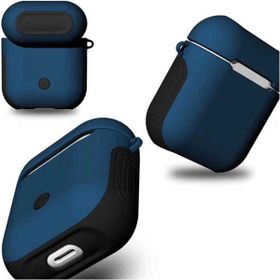 Zore Apple Airpods Uyumlu Mavi Zore Shockproof Silikon Kılıf