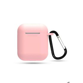 Zore Apple Airpods Uyumlu Pembe Açık Standart Silikon Kılıf