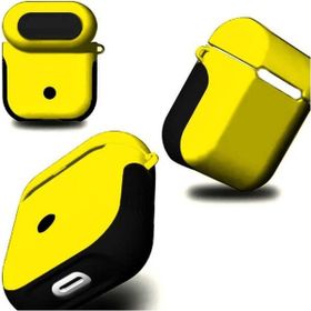 Zore Apple Airpods Uyumlu Sarı Zore Shockproof Silikon Kılıf