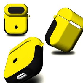 Zore Apple Airpods Uyumlu Sarı Zore Shockproof Silikon Kılıf