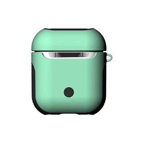 Zore Apple Airpods Uyumlu Turkuaz Zore Shockproof Silikon Kılıf