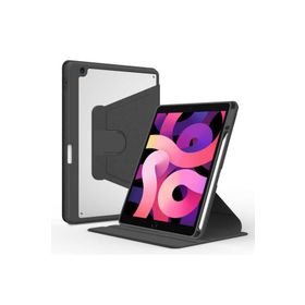 Zore Apple iPad 10.2 2021 9. Nesil Siyah Uyumlu Kılıf Nayn Dönebilen Standlı Kılıf