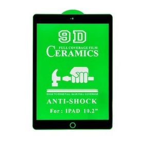 Zore Apple iPad 10.2 2021 9. Nesil Tablet Seramik Siyah Ekran Koruyucu