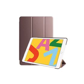 Zore Apple iPad 10.2 2021 9. Nesil Uyumlu Gold Smart Cover Standlı 1-1 Kılıf