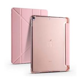Zore Apple iPad 10.2 8.Nesil Tri Folding Kalem Bölmeli Standlı Kılıf