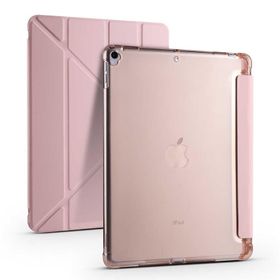 Zore Apple iPad 10.2 8.Nesil Tri Folding Kalem Bölmeli Standlı Kılıf