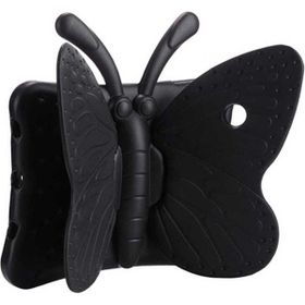 Zore Apple iPad 10.2 8. Nesil Uyumlu Butterfly Siyah Standlı Tablet Kılıf