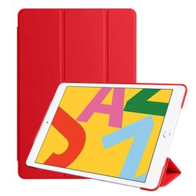 Zore Apple iPad 10.2 8. Nesil Uyumlu Kırmızı Smart Cover Standlı 1-1 Kılıf